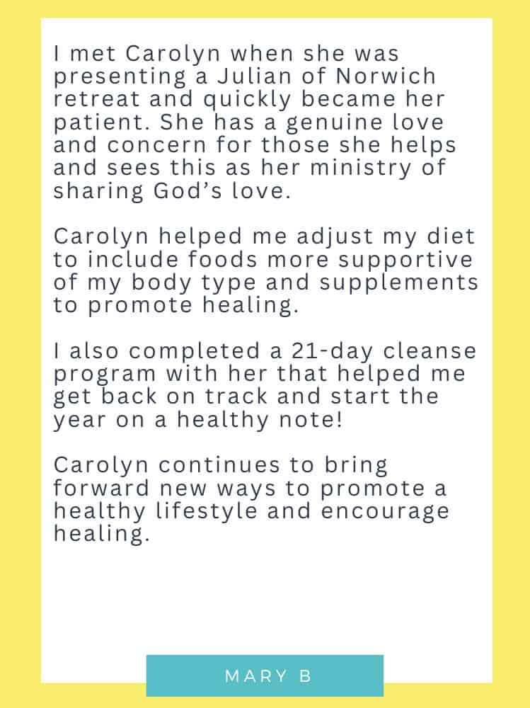 Copy of testimony -Mary B