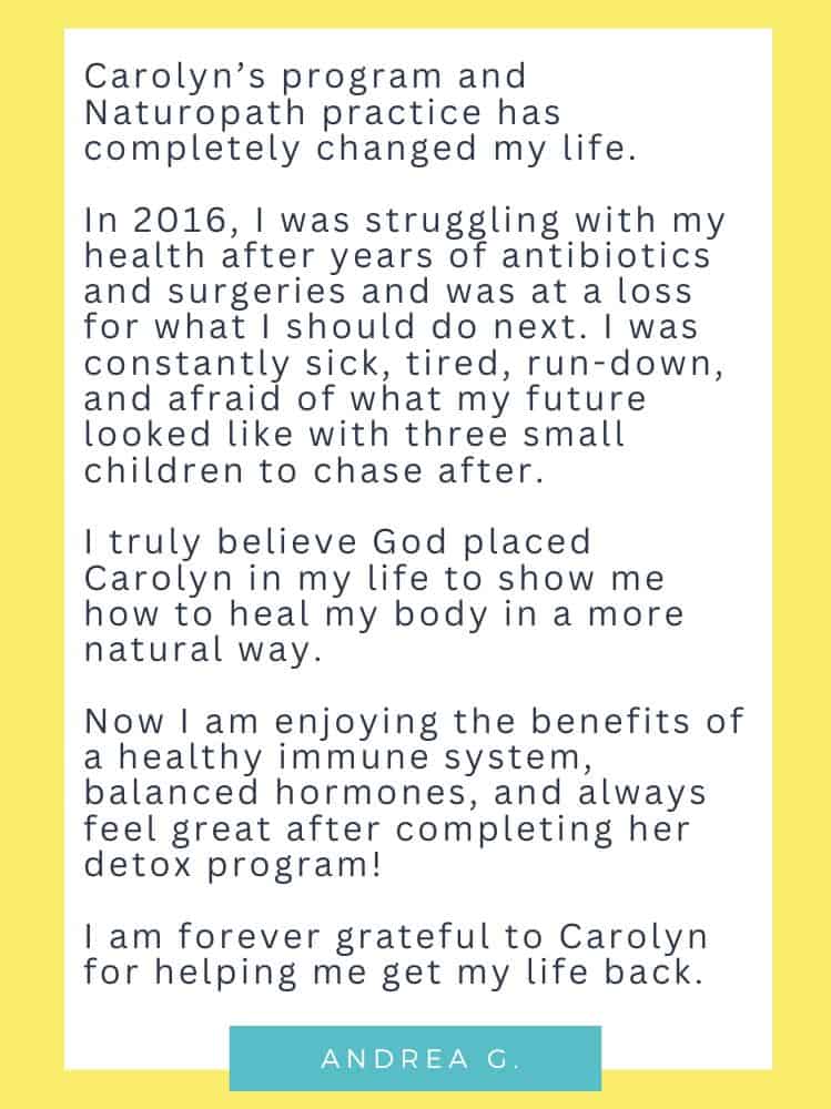 testimony – andrea g