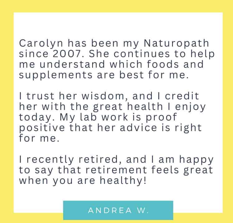 testimony – andrea w