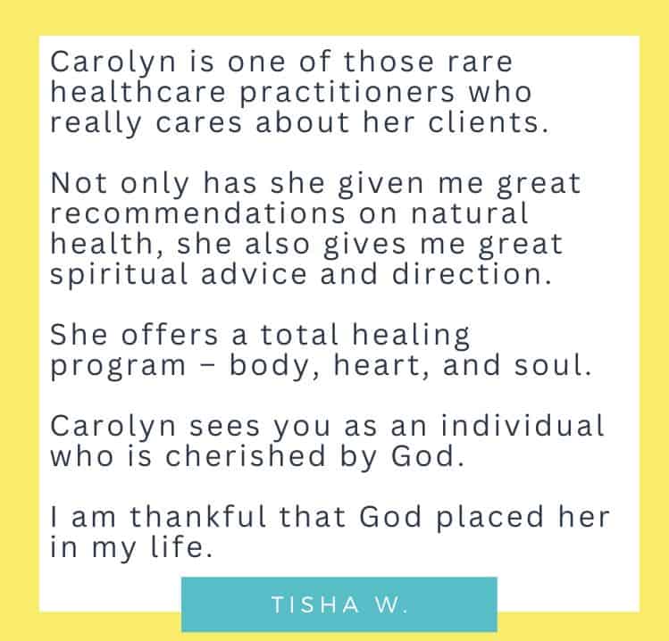 testimony – tisha w
