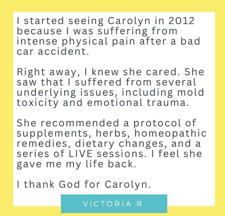 testimony – victoria r